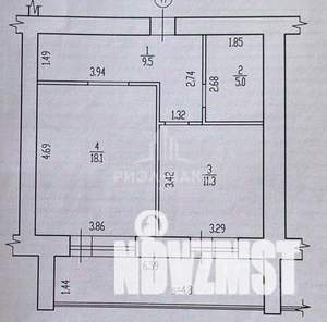 1-к квартира, вторичка, 49м2, 13/14 этаж