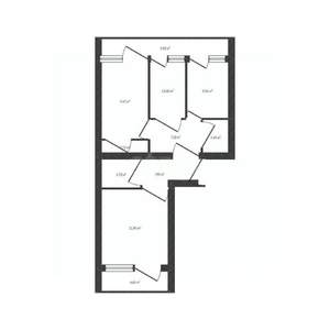 3-к квартира, вторичка, 82м2, 11/14 этаж