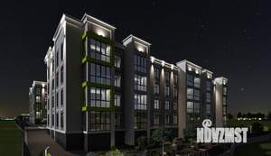 2-к квартира, строящийся дом, 65м2, 4/4 этаж