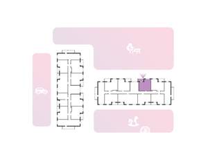 1-к квартира, вторичка, 37м2, 9/10 этаж