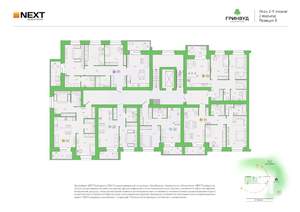 2-к квартира, вторичка, 68м2, 3/9 этаж
