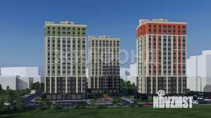 2-к квартира, строящийся дом, 65м2, 12/16 этаж