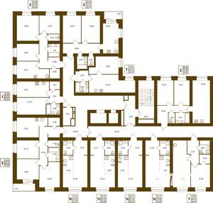 2-к квартира, вторичка, 55м2, 12/16 этаж