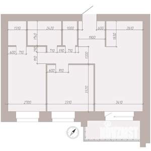 2-к квартира, вторичка, 63м2, 6/9 этаж