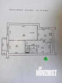 2-к квартира, вторичка, 61м2, 10/10 этаж