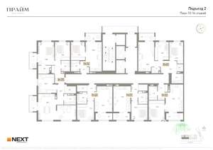 2-к квартира, вторичка, 59м2, 13/14 этаж