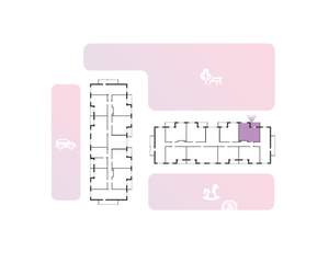 1-к квартира, вторичка, 39м2, 1/10 этаж