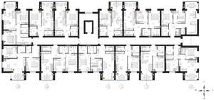 2-к квартира, вторичка, 62м2, 1/4 этаж