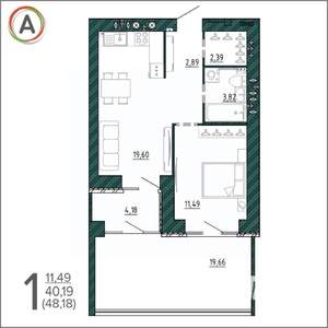 Фото квартиры на продажу (1)