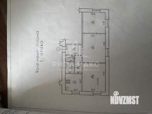 3-к квартира, вторичка, 60м2, 1/2 этаж