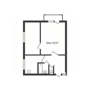 2-к квартира, вторичка, 53м2, 5/10 этаж