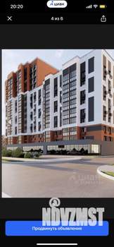 1-к квартира, вторичка, 40м2, 7/14 этаж