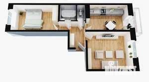 2-к квартира, вторичка, 64м2, 7/12 этаж