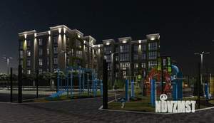 2-к квартира, строящийся дом, 54м2, 2/4 этаж
