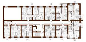 Студия квартира, строящийся дом, 35м2, 2/14 этаж