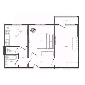 2-к квартира, вторичка, 53м2, 2/10 этаж