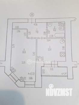 1-к квартира, вторичка, 41м2, 6/13 этаж
