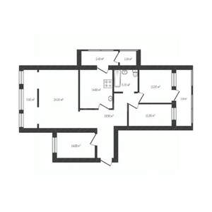 4-к квартира, вторичка, 117м2, 8/9 этаж