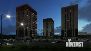 2-к квартира, строящийся дом, 66м2, 11/16 этаж