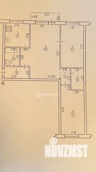 3-к квартира, вторичка, 59м2, 5/5 этаж