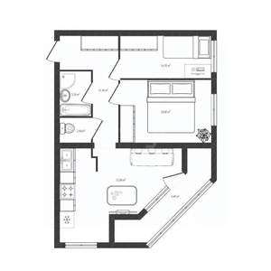 3-к квартира, вторичка, 90м2, 4/6 этаж