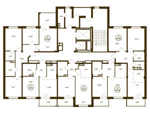 2-к квартира, вторичка, 46м2, 5/16 этаж