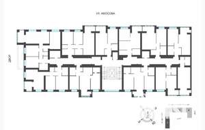 1-к квартира, вторичка, 41м2, 5/9 этаж