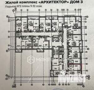 1-к квартира, вторичка, 38м2, 7/15 этаж