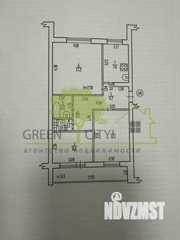 3-к квартира, вторичка, 61м2, 3/5 этаж