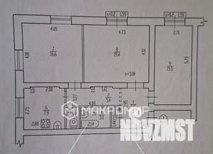 3-к квартира, вторичка, 76м2, 3/3 этаж