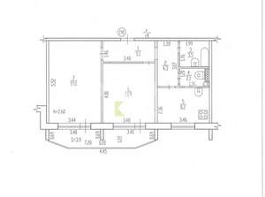 2-к квартира, вторичка, 56м2, 5/10 этаж