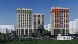 1-к квартира, строящийся дом, 46м2, 13/16 этаж