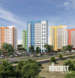 2-к квартира, вторичка, 64м2, 7/16 этаж