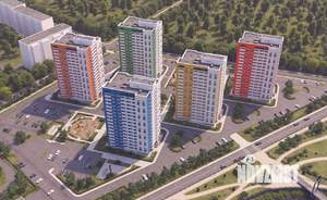 3-к квартира, строящийся дом, 63м2, 16/16 этаж