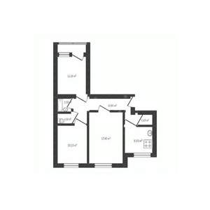 3-к квартира, вторичка, 64м2, 4/9 этаж