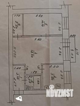 2-к квартира, вторичка, 44м2, 2/5 этаж