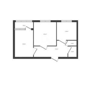 2-к квартира, вторичка, 72м2, 3/5 этаж