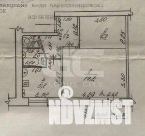 1-к квартира, вторичка, 35м2, 4/5 этаж