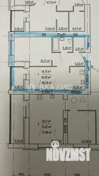 1-к квартира, вторичка, 46м2, 11/17 этаж