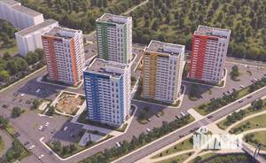 3-к квартира, строящийся дом, 63м2, 12/16 этаж
