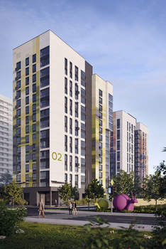 2-к квартира, вторичка, 67м2, 7/15 этаж