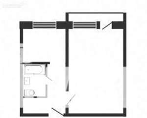 1-к квартира, вторичка, 31м2, 3/5 этаж