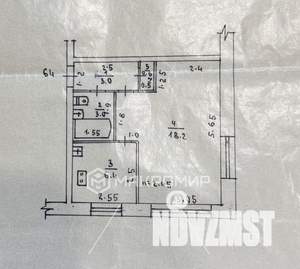 1-к квартира, вторичка, 31м2, 1/5 этаж