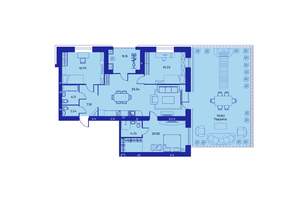 3-к квартира, вторичка, 141м2, 2/9 этаж