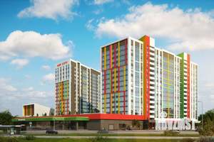 3-к квартира, строящийся дом, 77м2, 14/16 этаж