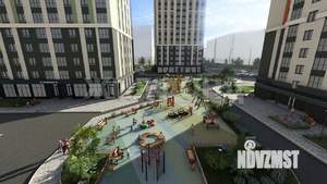 1-к квартира, строящийся дом, 46м2, 6/16 этаж