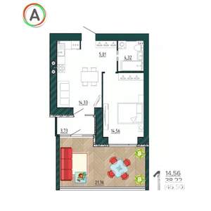 Фото квартиры на продажу (2)