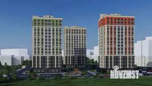 2-к квартира, строящийся дом, 66м2, 11/16 этаж