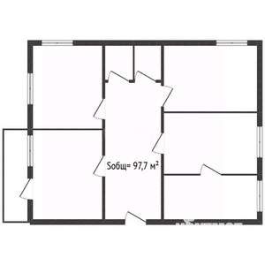 4-к квартира, вторичка, 98м2, 2/4 этаж