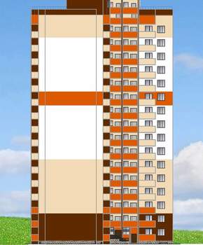 2-к квартира, вторичка, 72м2, 15/16 этаж